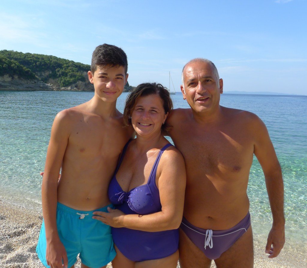 Greece with Diego e&nbsp;Marcella