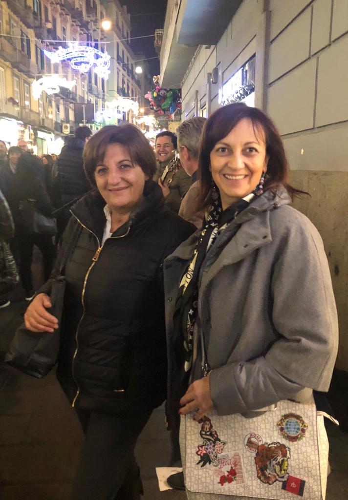 Napoli con Tina